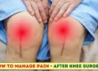 Pain after knee surgery