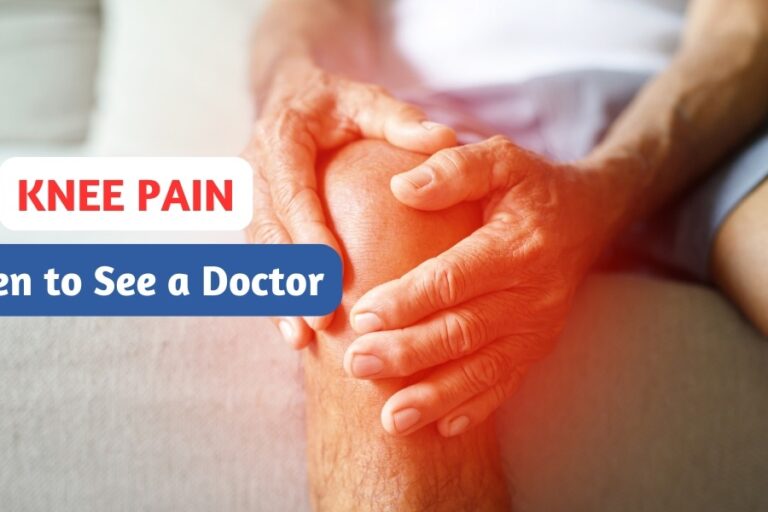 Knee Pain - When to See a Doctor