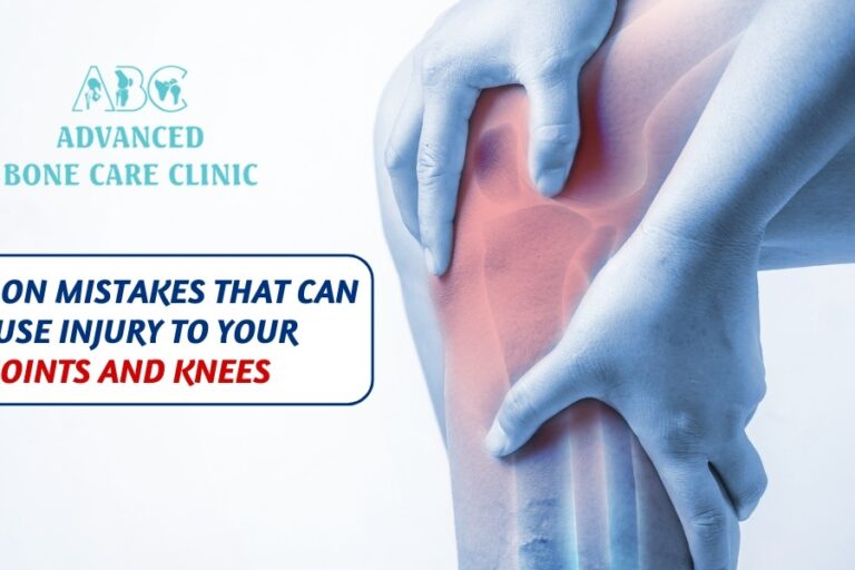 Common Mistakes Which Can Hurt Your Joints and Knees