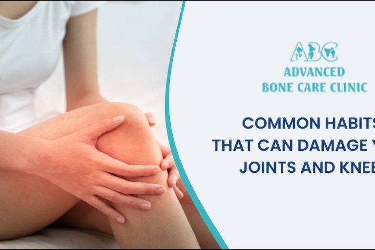 Habits That Can Damage Your Joints and Knees