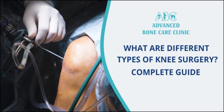 Types of knee surgery