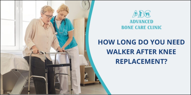 Knee Replacement Walker after knee replacement