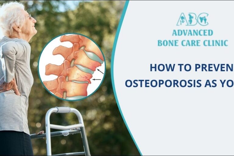 How to Prevent Osteoporosis as You Age